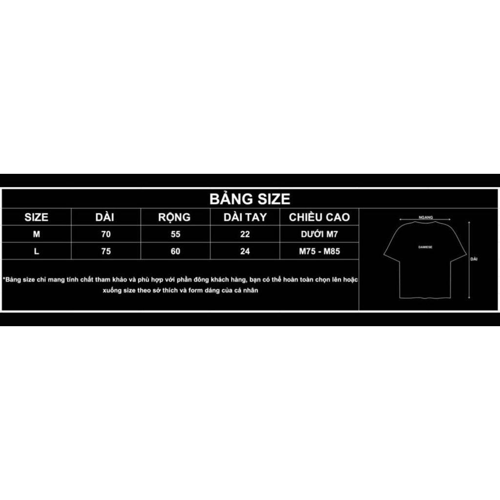 Áo Thun Form Rộng TOMORROW - Damiese Cotton 100%
