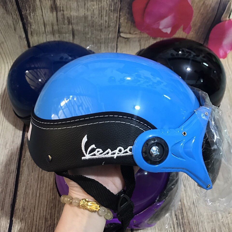 Mũ nón bảo hiểm Vespa xinh xinh