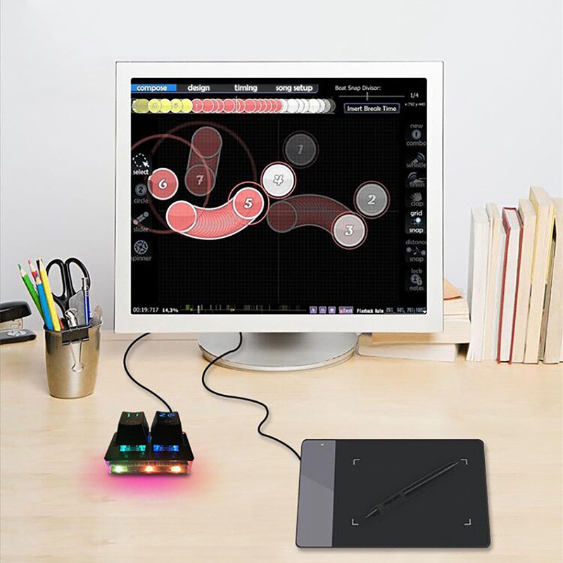 Bàn phím cơ MOTOSPEED K2 tích hợp đèn nền RGB loại C có thể tháo rời