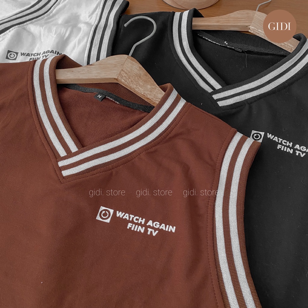 Áo GILE 2 sọc viền Đen/ Trắng Nam Nữ Unisex vải thun da cá phong cách hàn quốc