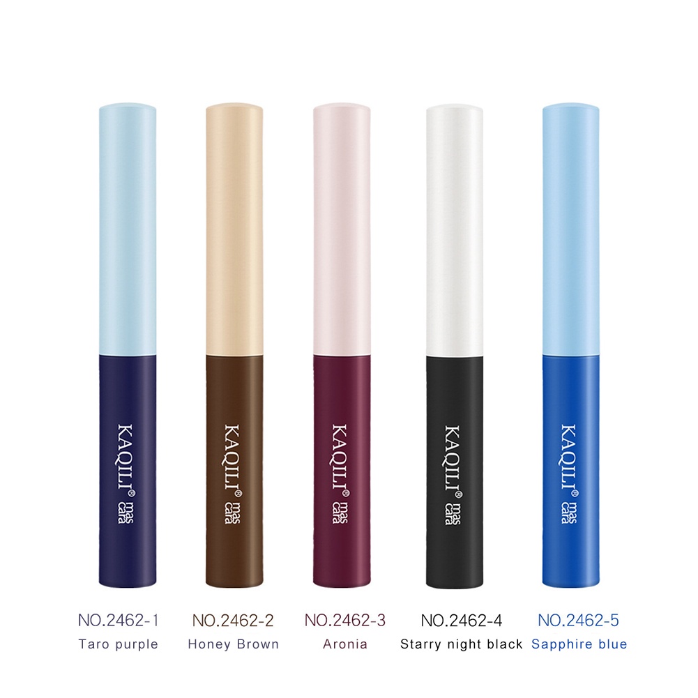 [Hàng mới về] Mascara màu sắc phong cách không thấm nước chống nhòe uốn cong làm dày lông mi