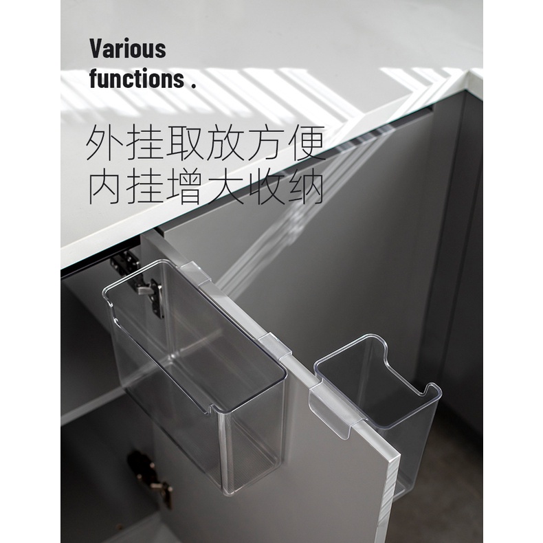 Kệ Đựng Gia Vị Gắn Cửa Tủ Tiện Lợi Cho Nhà Bếp