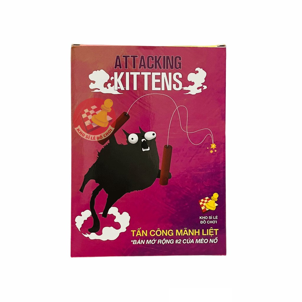 Mèo Nổ Bản Mở Rộng Attacking  - Attacking Kittens Expansion