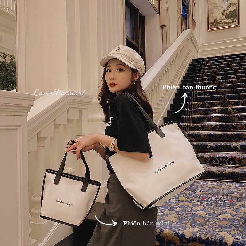 Túi Xách BFAO Đeo Vai Kẹp Nách Cầm Tay Túi Tote Hot Hit Uzzlang Đi Làm Đi Chơi Công Sở Phong Cách Hàn Quốc