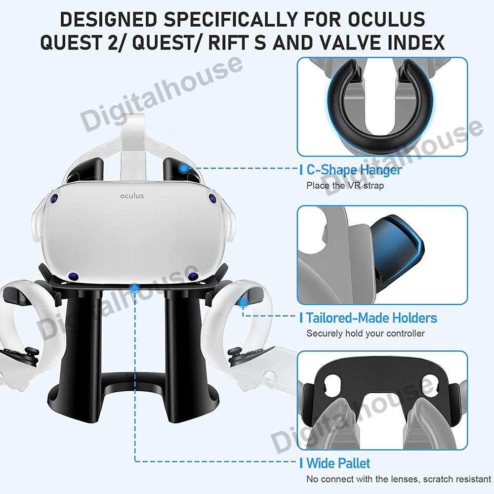 Giá Đỡ Tai Nghe Và Màn Hình Cảm Ứng Cho Oculus Quest 2 / Quest / Rift S