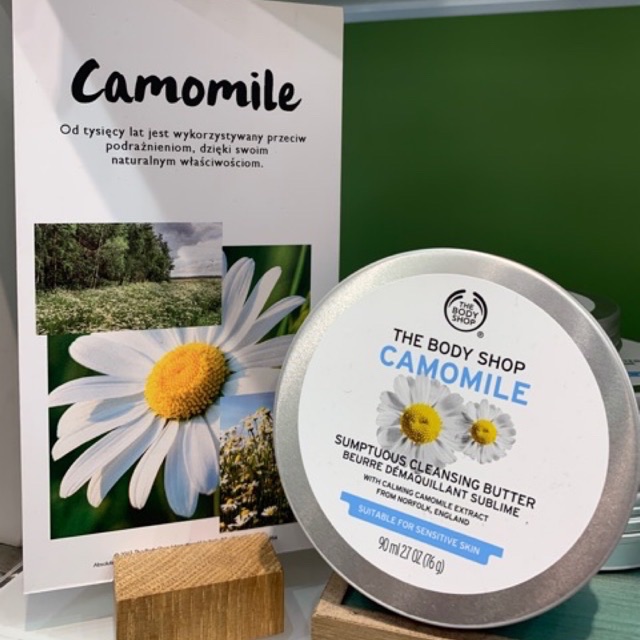 Có bill 🇺🇸 Bơ Tẩy Trang The Body Shop Camomile Sumptuous Cleansing Butter