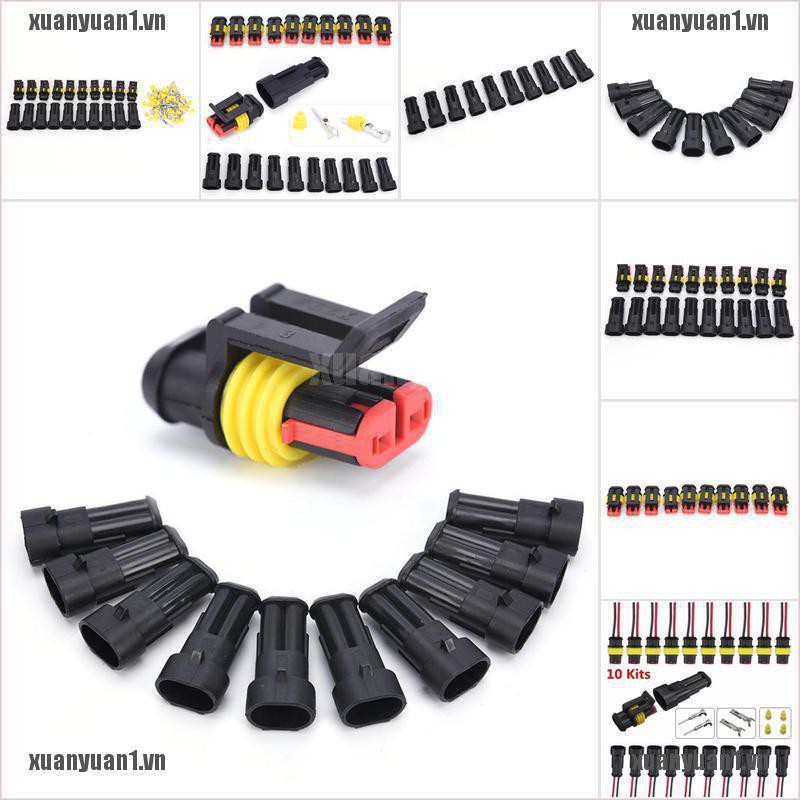 Set 10 Đầu Nối Dây Điện 2 Chiều Chống Thấm Nước Tiện Dụng