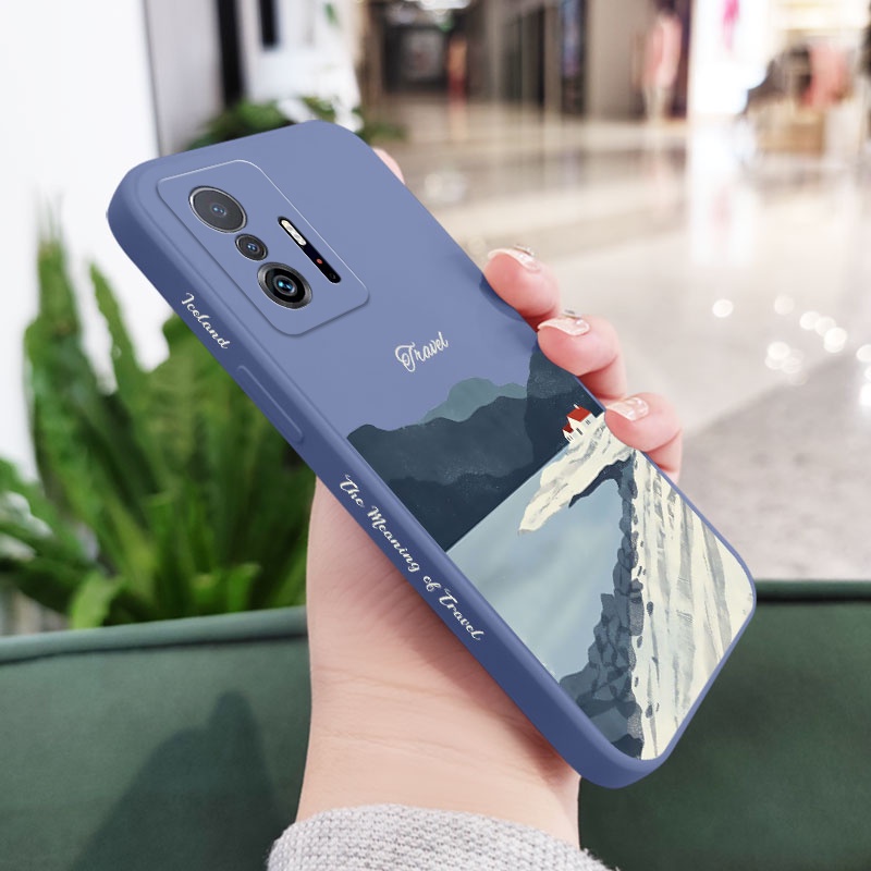 Ốp Điện Thoại Tpu Thời Trang Iceland Cho xiaomi mi 13t 12t 11t 10t pro lite mi 9t pro