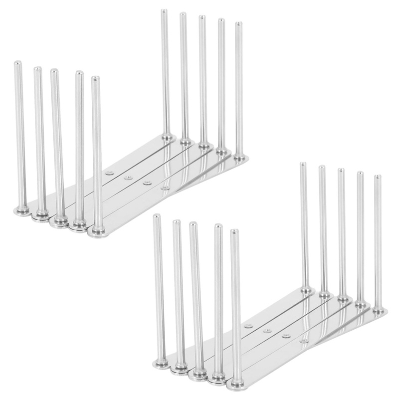 Set 2 Giá Đỡ Nắp Nồi Hấp Đa Năng Linh Hoạt Tiện Dụng