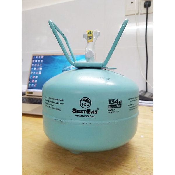 Ga lạnh BestGas134a Ấn Độ trọng lượng net 3,2 kg gas