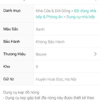 [Siêu Rẻ] Dụng Cụ Gắp Đồ Nóng