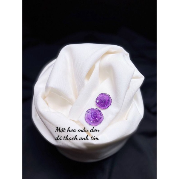 Mặt Dây Chuyền Hoa Mẫu Đơn T.Anh Kèm Dây Dù Đeo Cổ