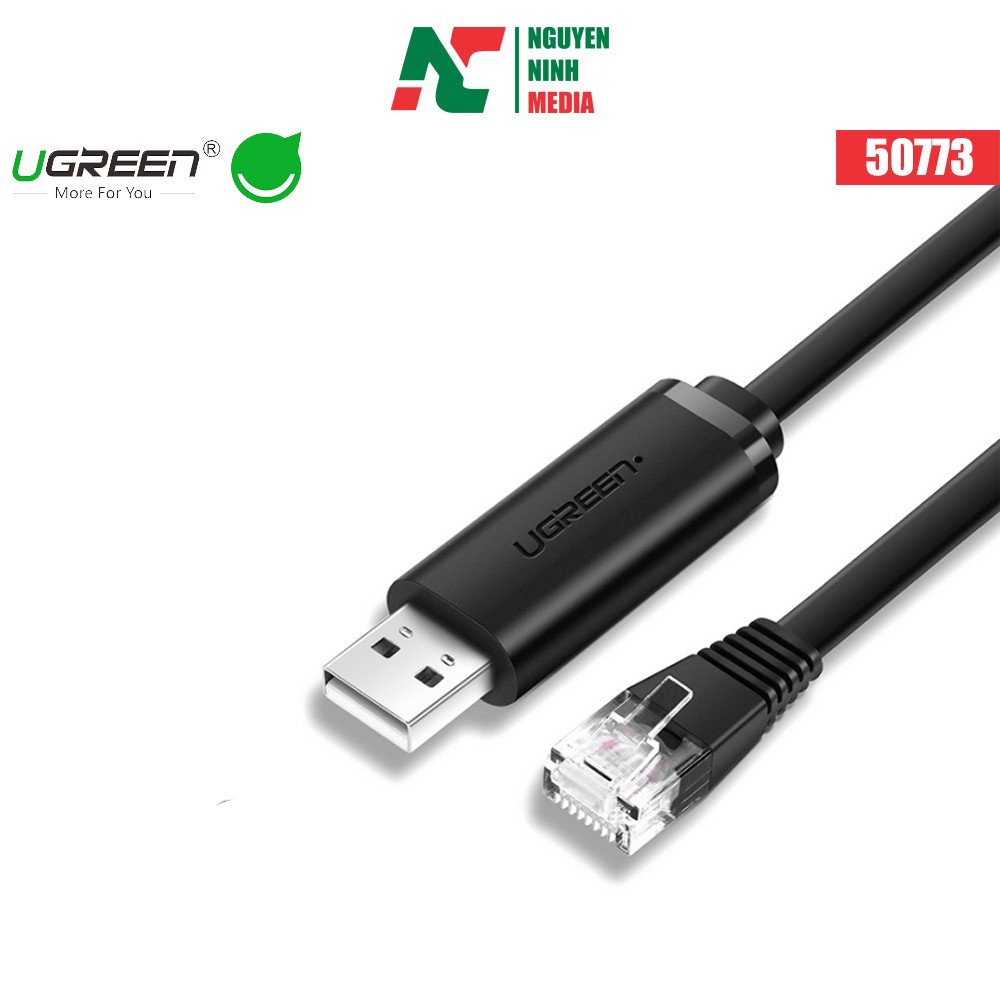 (Hàng Chính Hãng) Cáp Lập Trình Console USB sang RJ45 Ugreen 50773