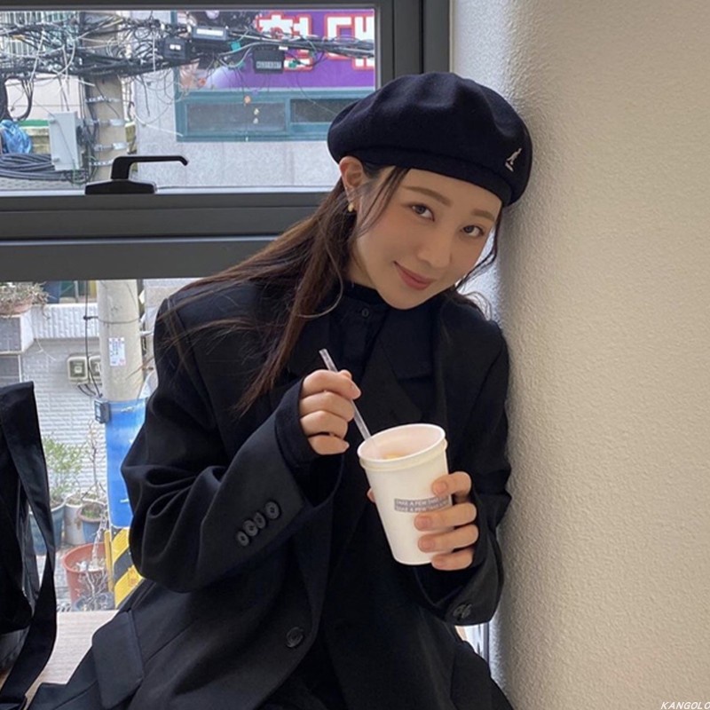 Nón Beret Len Thời Trang Đường Phố Cá Tính Cho Nam Nữ