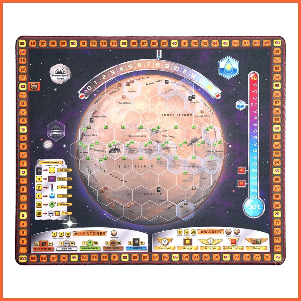 Khăn Trải Bàn Bói Tarot 53x45cm Hình Chòm Sao