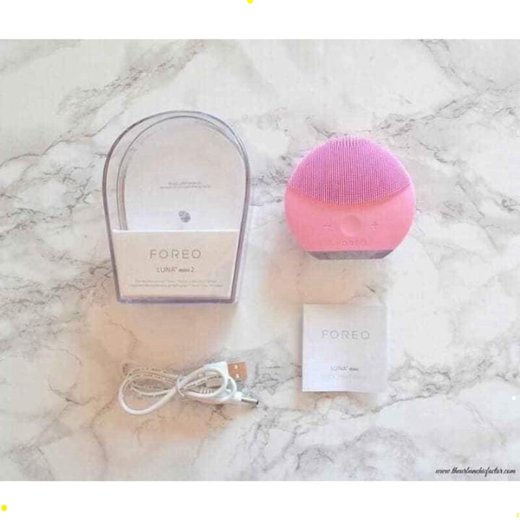 Máy rửa mặt FOREO LUNA MINI 2 , Máy rung CẦM TAY làm sạch SÂU DƯỚI da mặt, xe khít lỗ chân lông HT | BigBuy360 - bigbuy360.vn