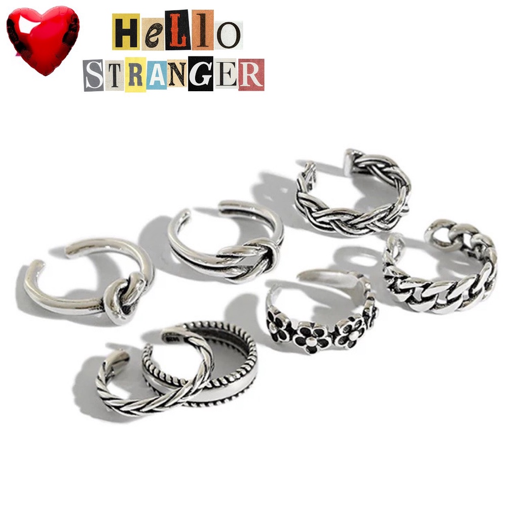 NHẪN BẠC THÁI NGÓN ÚT - NGÓN CHÂN CÁ TÍNH ✨ HOT TREND