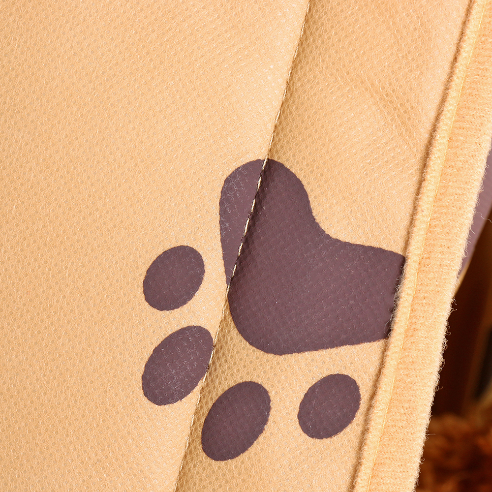 Lều Ngủ In Hình Dấu Chân Cho Thú Cưng Có Thể Gấp Gọn Tiện Dụng