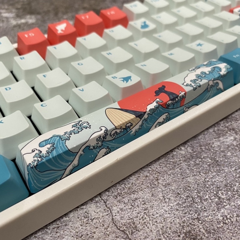 Set keycap Pbt Xda Coral Sea Cho Bàn Phím Cơ