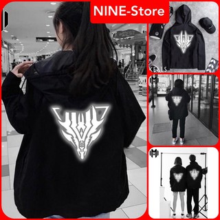 Áo Khoác Dù Phản Quang Dragon ( có form rộng XL )