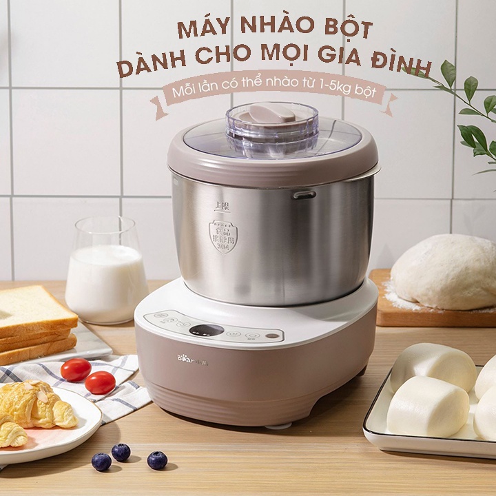 Máy trộn bột nhào bột Bear HMJ-A50B1 Chính hãng BH 12 Tháng