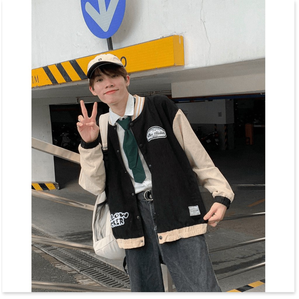 Áo khoác nhung bomber NAM NỮ SIÊU ĐẸP HOT TREND KOKO MI FASHION