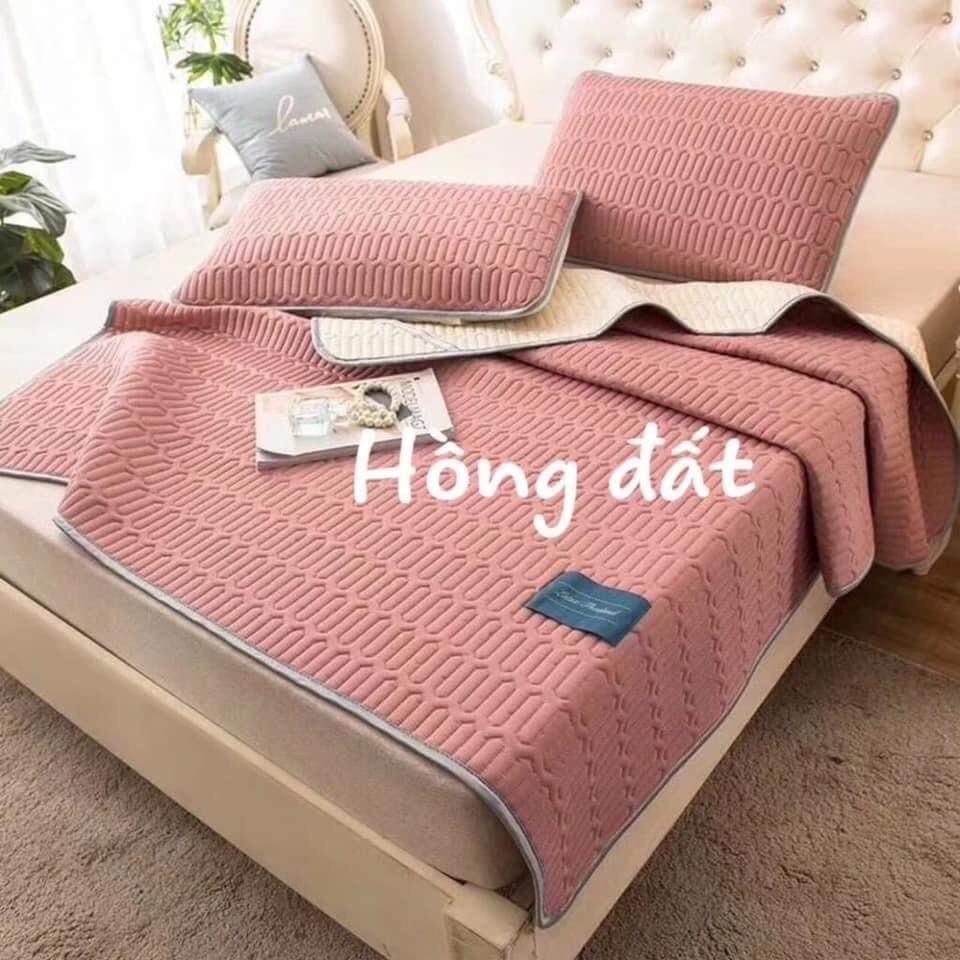 Chiếu điều hoà cao su non latex Emmi Bedding, chiếu chất liệu mủ cao su m6 x 2m, m8 x 2m , 2m x 2m2