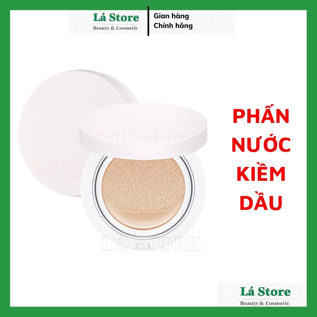 Phấn Nước Missha - Phấn Nước Kiềm Dầu Missha MAGIC CUSHION COVER LASTING (HỒNG)