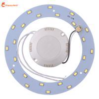 12W 24 LED Panel Circle Annular Home Practical Ceiling Light Durable Pure White
