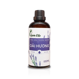 Tinh dầu Xông Oải Hương Queen Oils Cao Cấp, 100% Thiên Nhiên, kháng khuẩn, giúp ngủ ngon, đuỗi muỗi, Chai 50ml