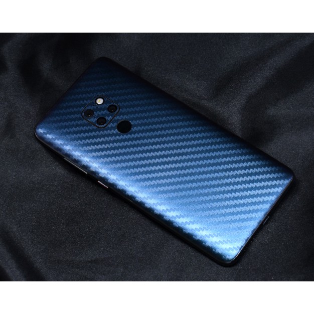 Dán Lưng Skin Vân Carbon fiber đổi màu Cho Huawei Mate 20 Pro