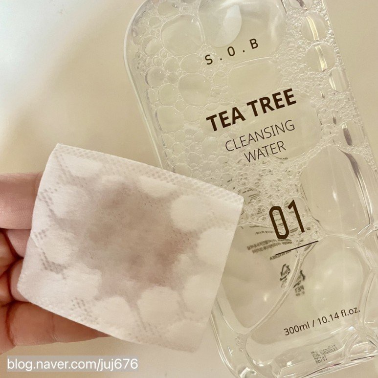 Nước Tẩy Trang Dịu Nhẹ Cho Da S.O.B Tea Tree Cleansing Water 300ml