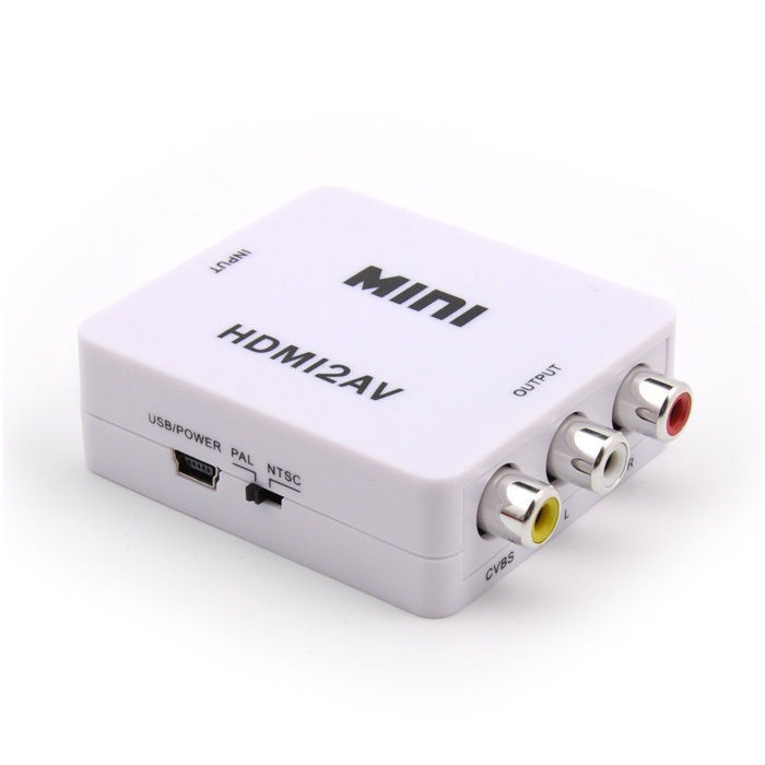 Bộ chuyển đổi tín hiệu từ HDMI sang AV Mini - HDMI to AV Mini