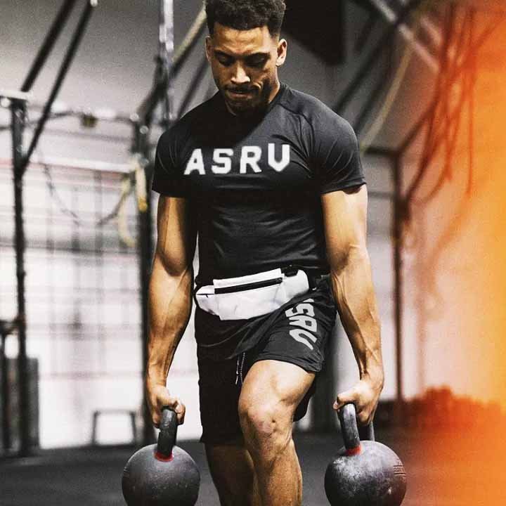 Bộ thể thao nam chất đẹp đồ tập gym vải thun mát co giãn 4 chiều in chữ mặc nhà đá bóng