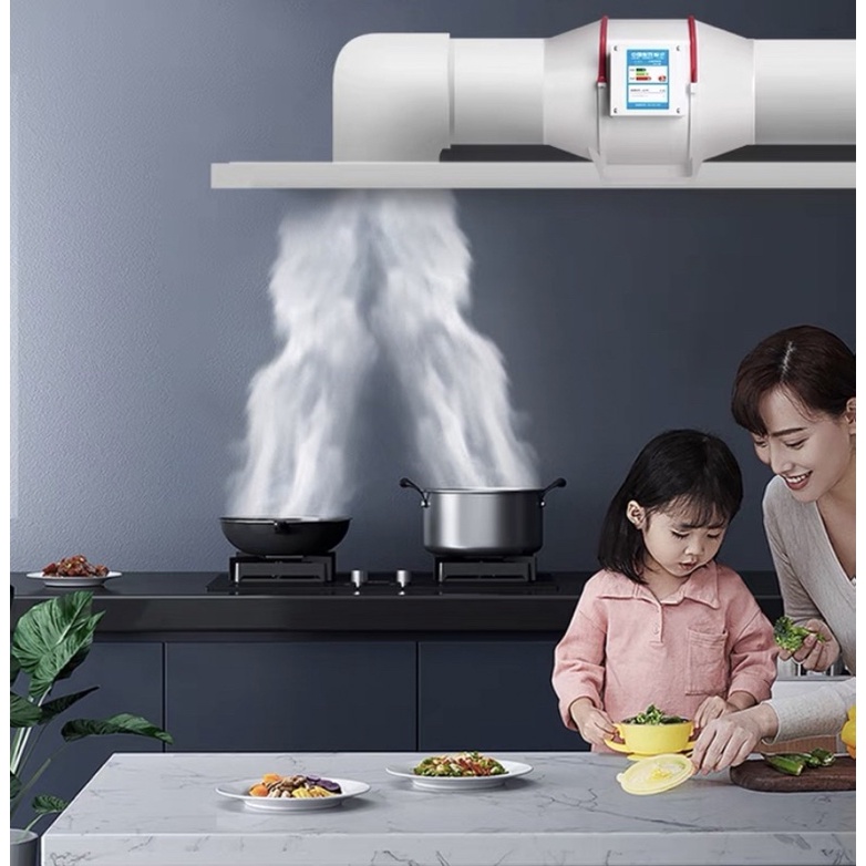 Quạt hút mùi cực mạnh hút khói thuốc, khói bếp củi, bếp gia đình | BigBuy360 - bigbuy360.vn