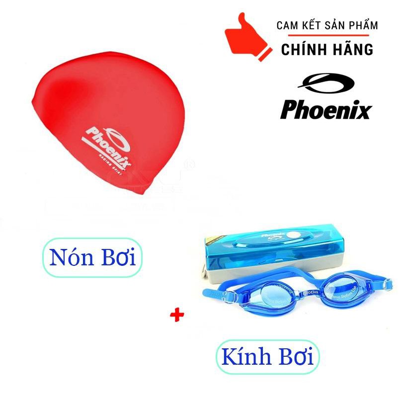 BỘ KÍNH BƠI + NÓN BƠI PHOENIX HÀN QUỐC CAO CẤP - TIÊU CHUẨN QUỐC TẾ