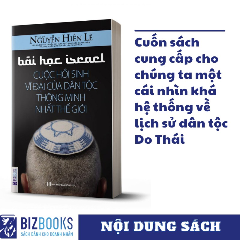 Sách - BIZBOOKS - Bài Học Israel Cuộc Hồi Sinh Vĩ Đại Của Dân Tộc Thông Minh Nhất Thế Giới - 1 BEST SELLER