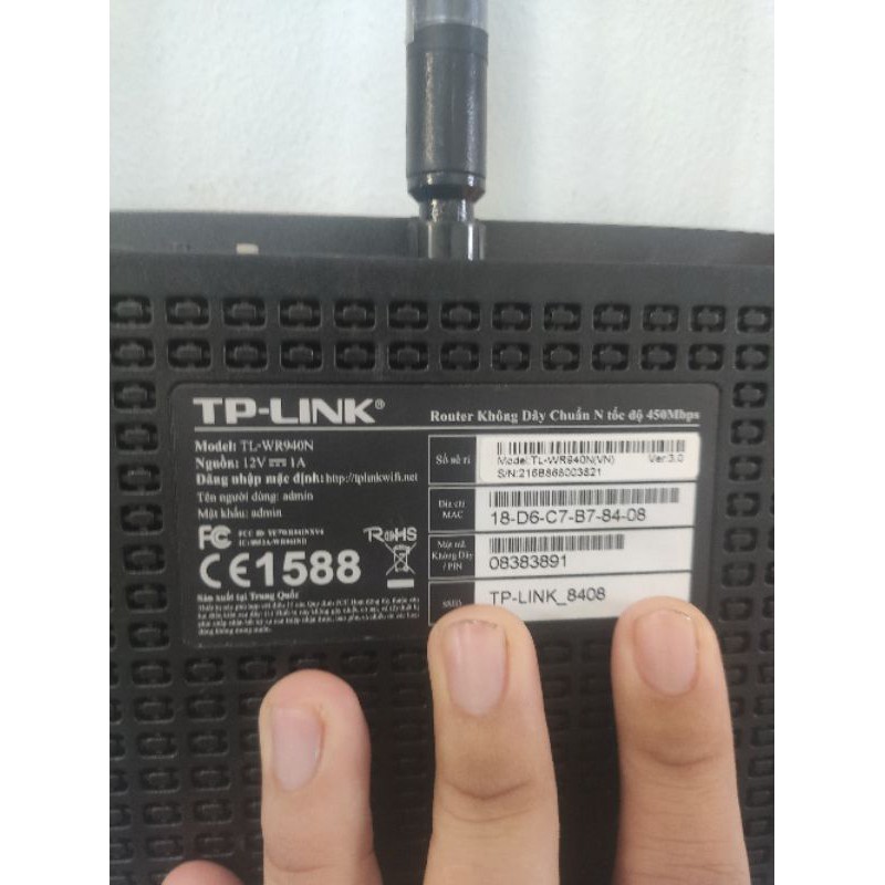 tplink 940N 3 anten tốc độ 450mb