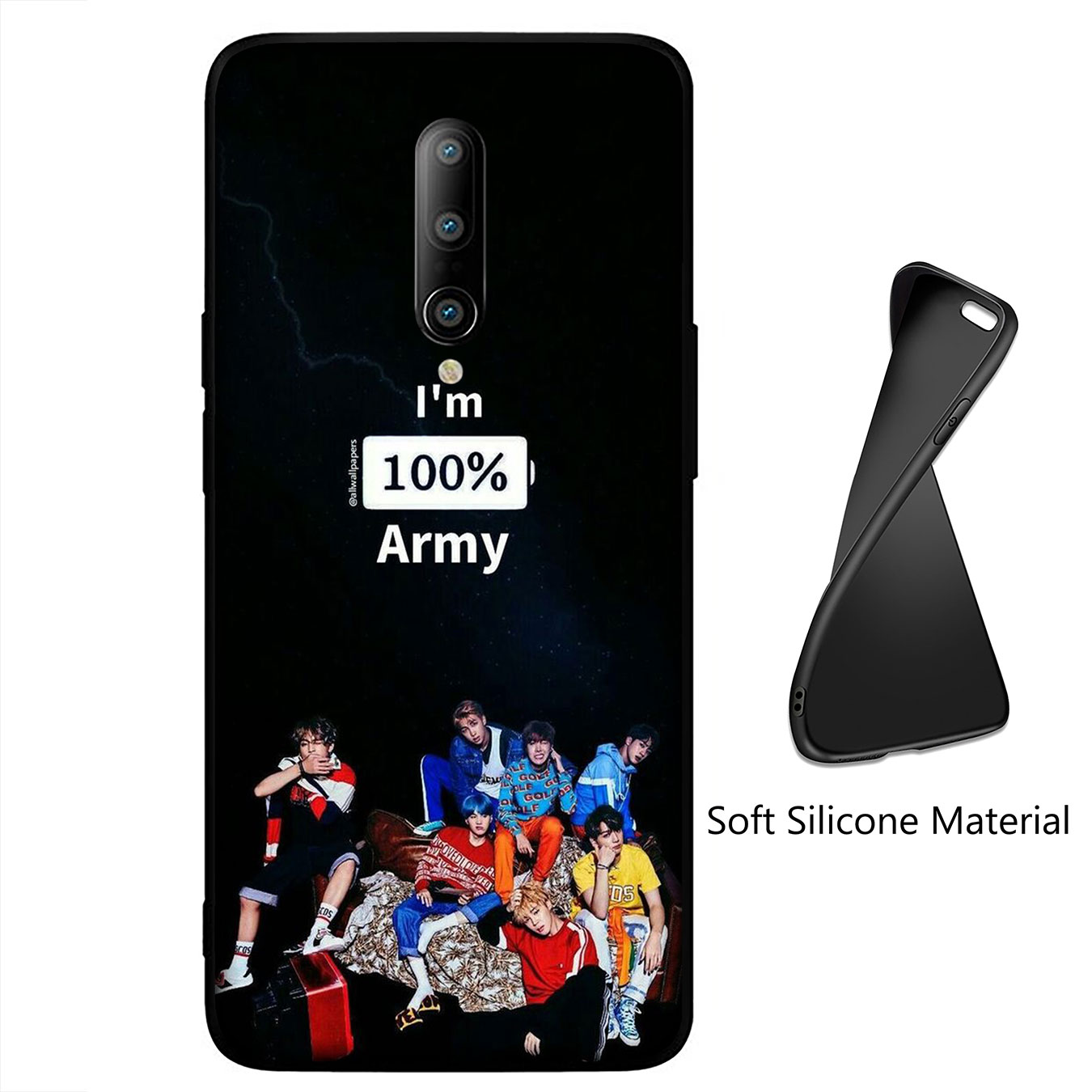 Ốp Điện Thoại Silicon Mềm Hình Suga Bts A25 Cho Samsung Galaxy S21 Ultra S8 Plus M62 F62 A32 A52 A72 A12 S21 + S8 + S21Plus