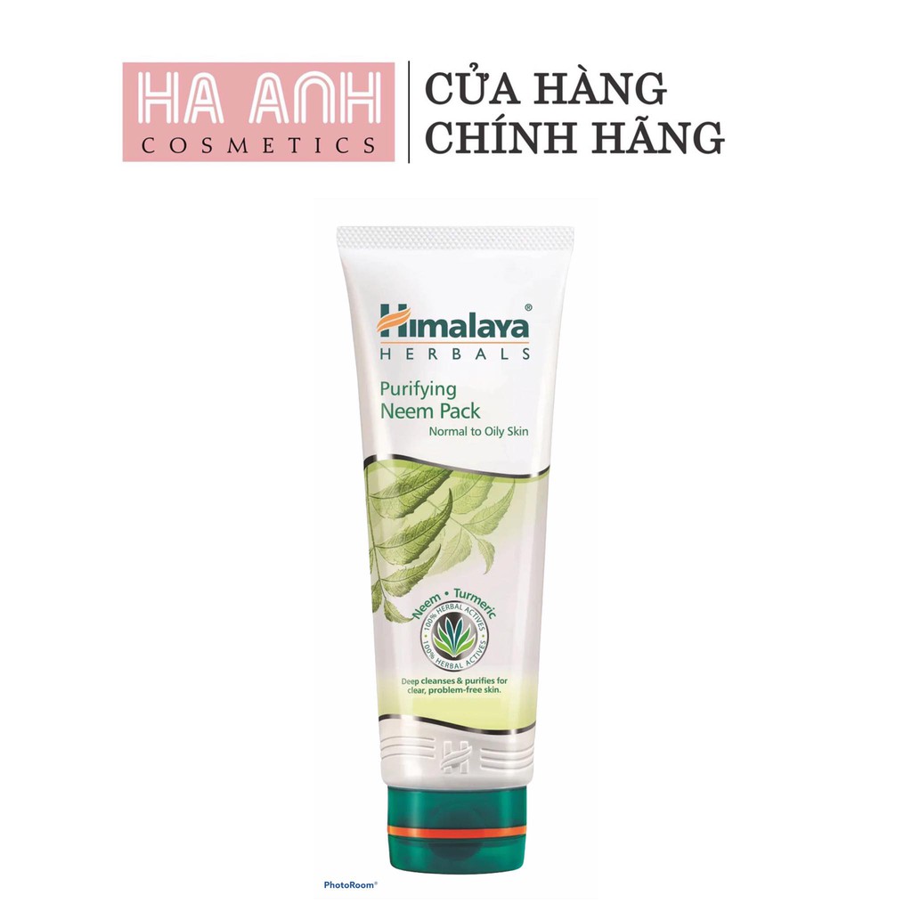 Mặt Nạ Đất Sét Lá Neem - HIMALAYA PURIFYING NEEM FACE PACK