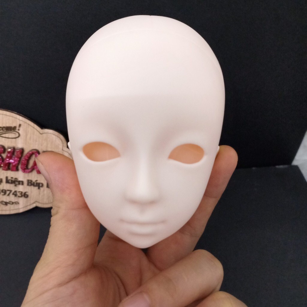 Đầu búp bê nữ 60cm đầu trọc chưa vẽ không mắt  ADHshop