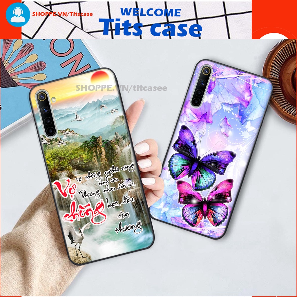 Ốp lưng Realme 6 / 6 PRO in hình thiên nga,hoa may mắn, đặc sắc ĐỘC - LẠ - BỀN
