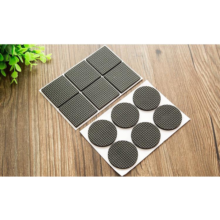 SET 30 MIẾNG ĐẾ DÁN LÓT CHÂN GHẾ, LÓT CHÂN BÀN CAO SU CHỐNG TRẦY XƯỚC NỀN NHÀ