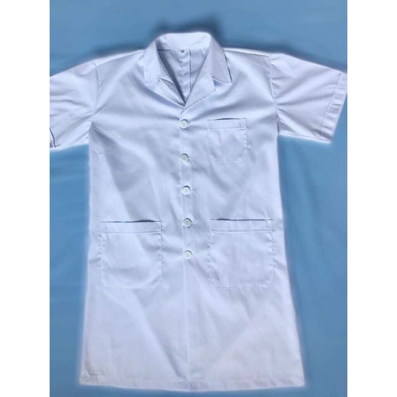 Áo blue trắng, áo choàng bác sĩ dài/ ngắn tay nhận may đồng phục bác sĩ