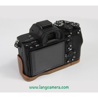 Bao da  - Half case máy ảnh Sony A7r4, A9II