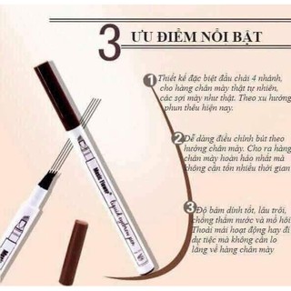 Chì kẻ mày phẩy sợi 4D