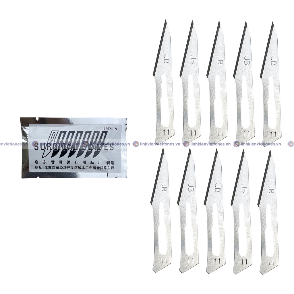 Cán dao số 3 , lưỡi dao số 10, 11