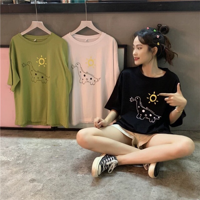 Áo Thun KHỦNG LONG MẶT TRỜI Unisex A016