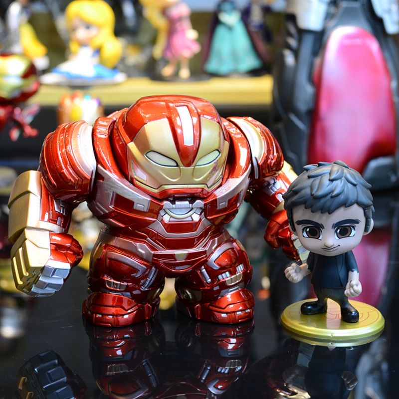 Mô Hình Nhân Vật Siêu Anh Hùng Deadpool Iron Man Spider-Man Thanos