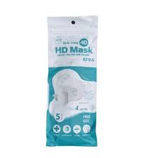 COMBO 50 CÁI KHẨU TRANG 4D CN HÀN QUỐC KF 94 HD MASK ( CHÍNH HÃNG )